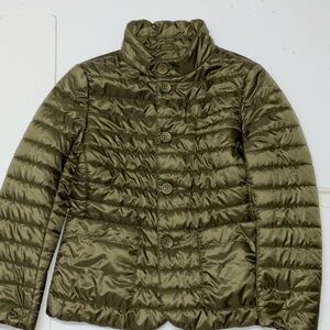 Herno Olive Green Puffer Jacket